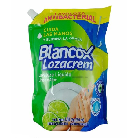 Lavaplatos Lozacrem Líquido Limón Aloe 1.500mL