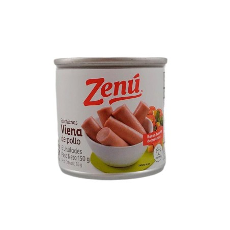 Salchicha Viena de Pollo Zenú 150gr