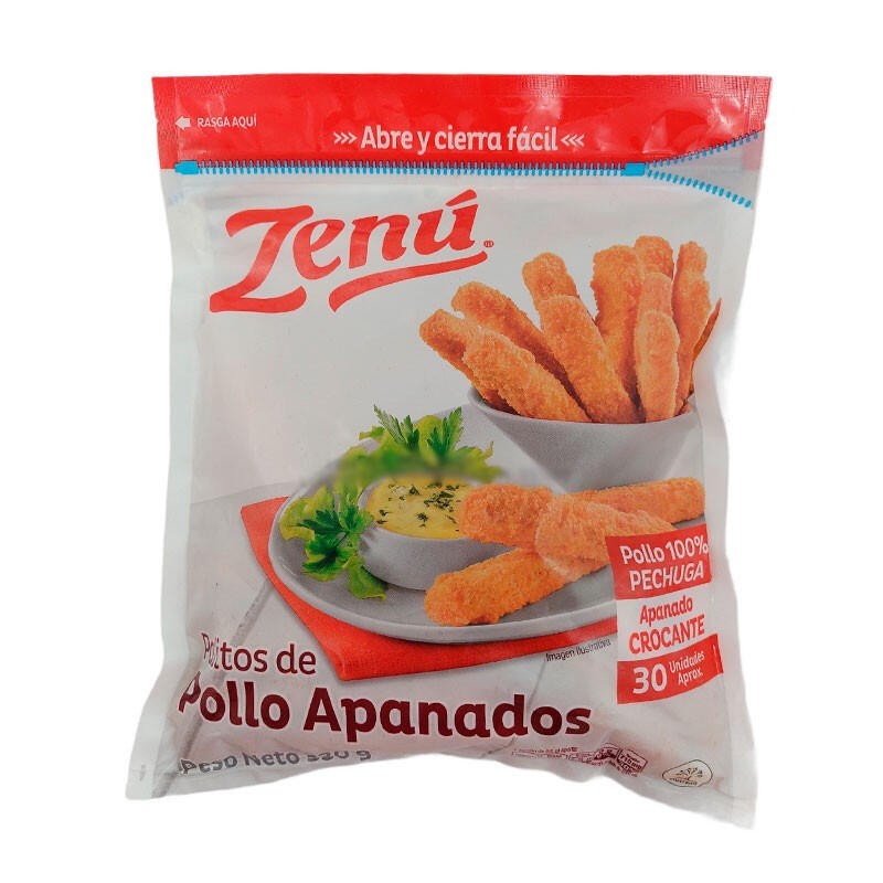 Palitos de Pollo Apanados Zenú 330gr