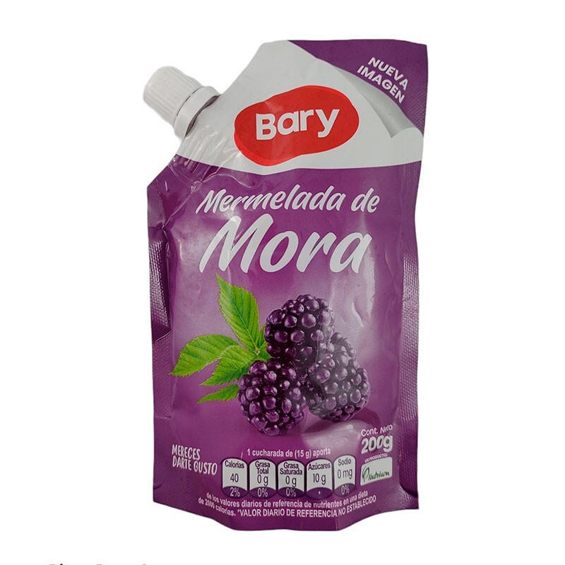 Mermelada de Mora Bary 200gr