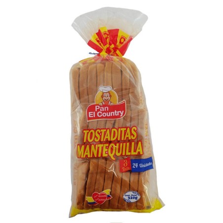 Tostadas El Country Mantequilla 320gr