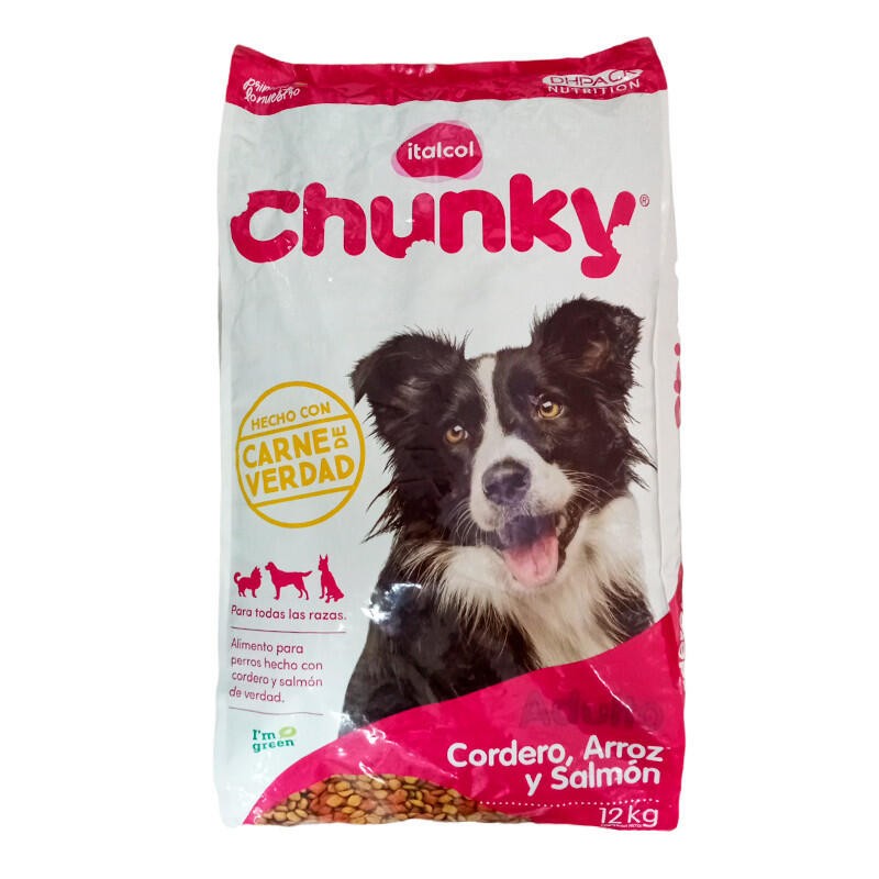 Chunky Adulto Cordero, Arroz y Salmón 12000gr