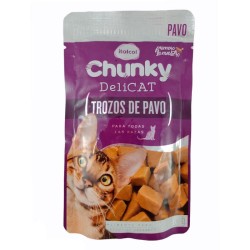 Chunky Delicat Trozos de Pavo 80gr