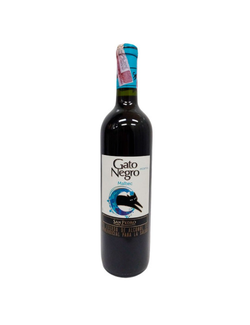 Vino Gato Negro Malbec 750mL