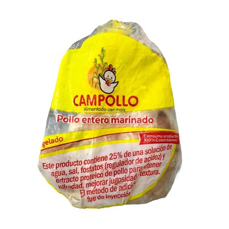 Pollo Entero Marinado Campollo