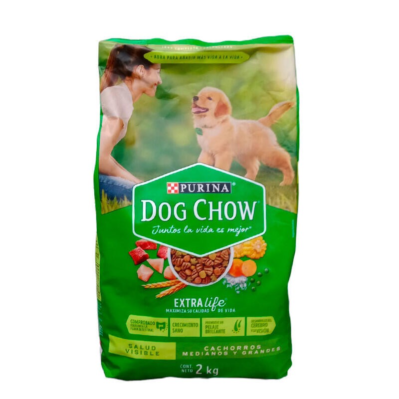 Dog Chow Cahorros Razas Medianas y Grandes 2000gr