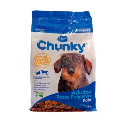 Chunky Adultos Razas Pequeñas Pollo 1500gr