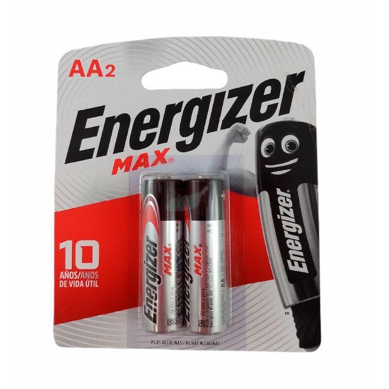 Pila Energizer Max Alkalina AA 2 Und