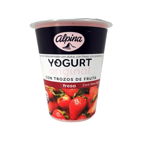 Yogurt Original Alpina Sabor a Fresa 150gr