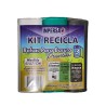 Kit Recicla Bolsas Para Basura 3 Colores 51x71cm 30 Und