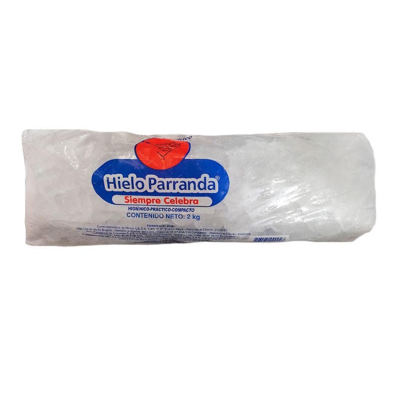 Hielo Bolsa Parranda 2000gr