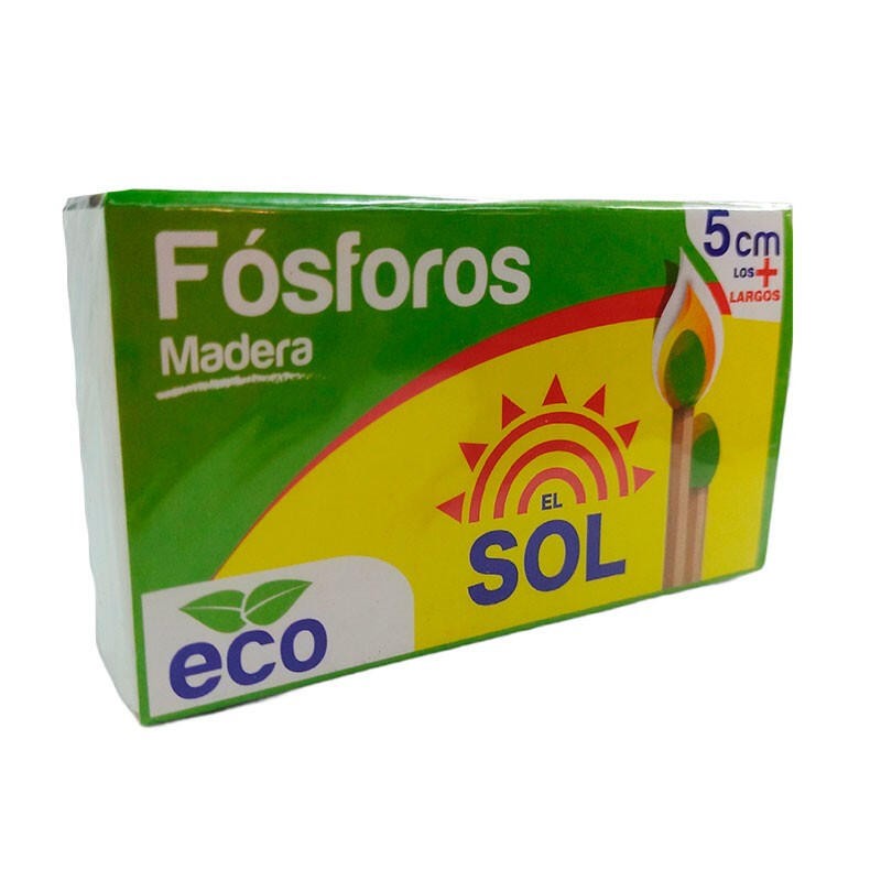 Fosforo El Sol Ecológicos 5cm 200 Und