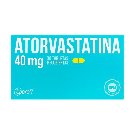 Atorvastatina Laproff 30 Tabletas 40mg