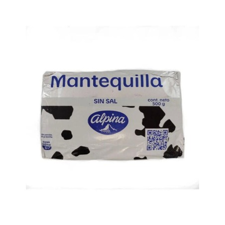 Mantequilla Alpina sin Sal 500gr