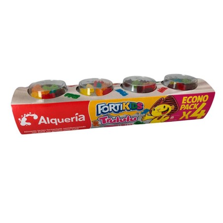 Yogurt Alquería con Trululú Fortikids 4 Und 400gr