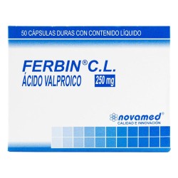 Ferbin C.L Novamed 50 Cápsulas 250mg