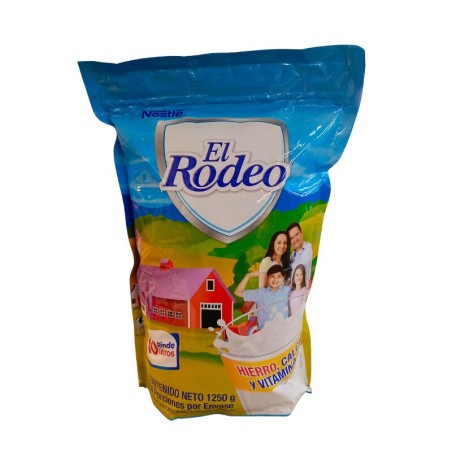 Leche en Polvo El Rodeo Entera 1250gr