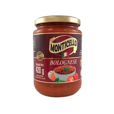 Salsa Bolognesa Monticello 420gr