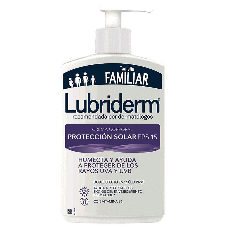 Crema Corporal Lubriderm UV-15 Protección Solar 750mL