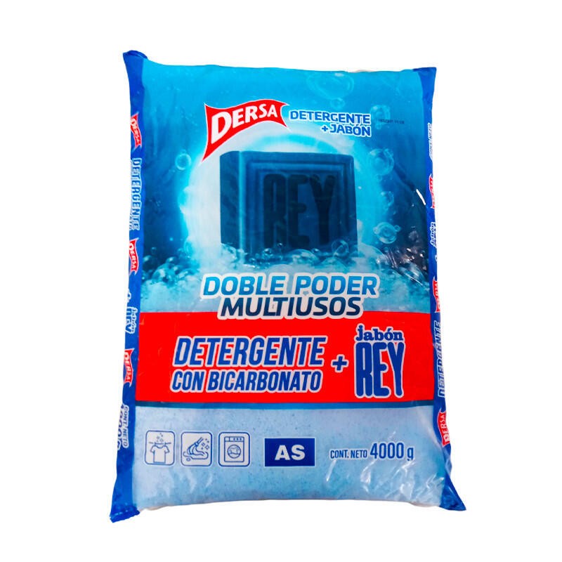 Detergente Dersa Bicarbonato Rey 4000gr