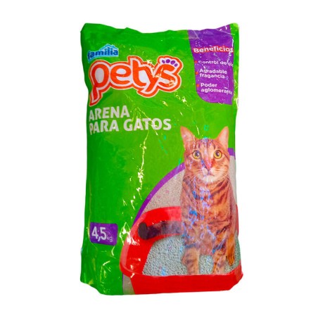 Arena Para Gatos Petys 4500gr