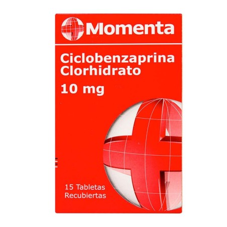 Ciclobenzaprina Momenta 15 Unidad 10mg