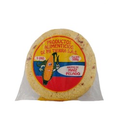 Arepas de Maíz Pelado Mi Tierra  5 Und 500gr