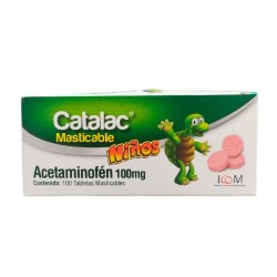 Catalac Niños Fracción 10 Tabletas 100mg