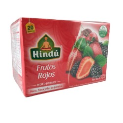 Té Hindú Frutos Rojos 20 Und 20gr