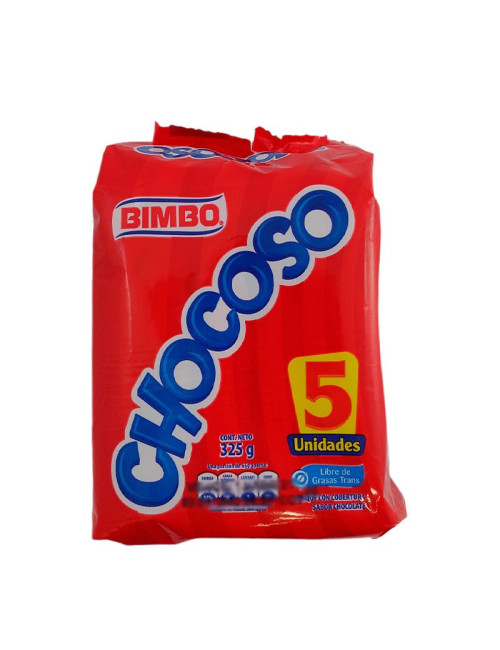 Ponqué Bimbo Chocoso 5 Und...