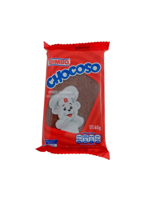 Ponqué Bimbo Chocoso 65gr