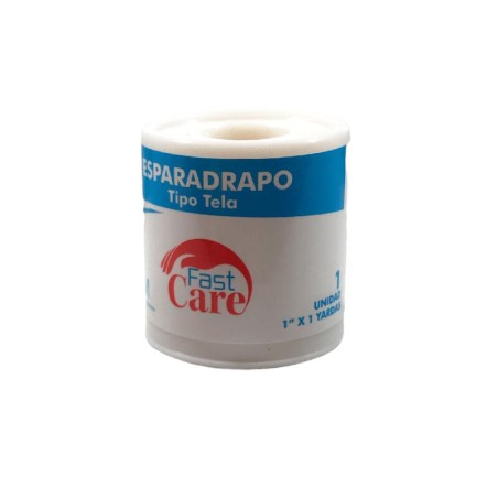 Esparadrapo Tipo Tela FastCare  1"x 1  1cm x 1cm