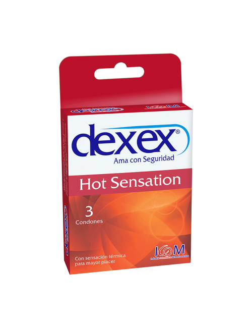 Preservativos Dexex Hot...