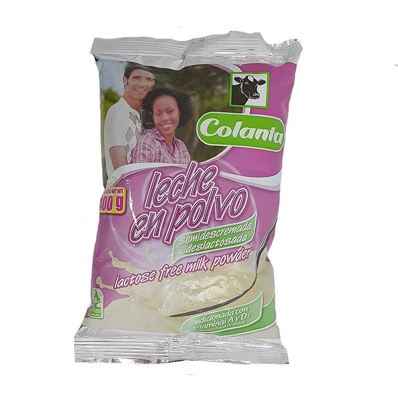 Leche en Polvo Colanta Deslactosada Semi Descremada 400gr