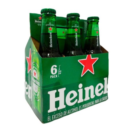 Cerveza Heineken 250ml 6 Und 1500ml