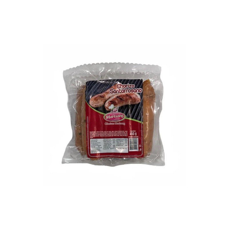 Chorizo Martsang Santarrosano  8Und 450gr