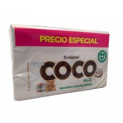 Jabón en Barra Varela Coco 3 Und por 300gr