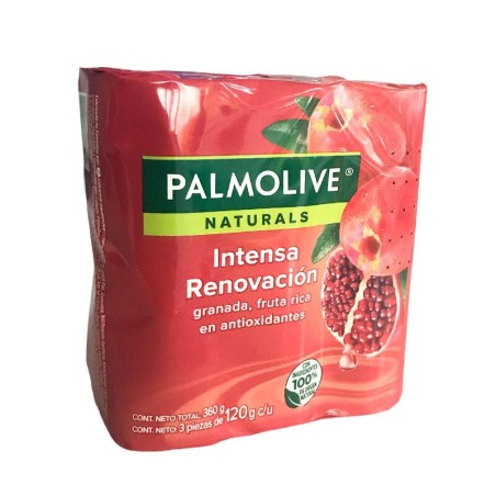 Jabón Palmolive Intensa Renovación 3 Und 360gr