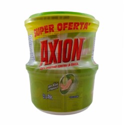 Lavaplatos  Axion Aloe Y Vitamina E En Crema X450g X 2 Unidades