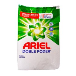 Detergente Ariel Doble Poder 1500gr