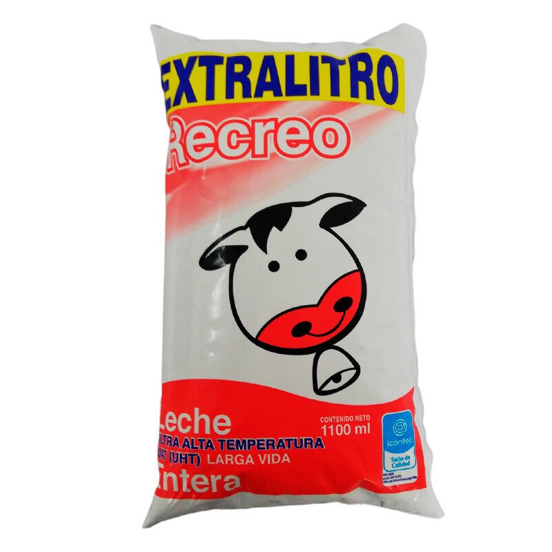 Leche Recreo Entera 1100mL 1und