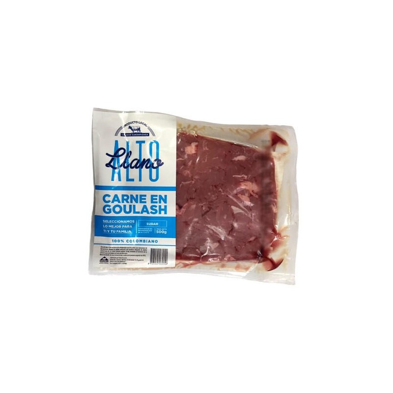 Carne de Res Goulash Llano Alto 500gr