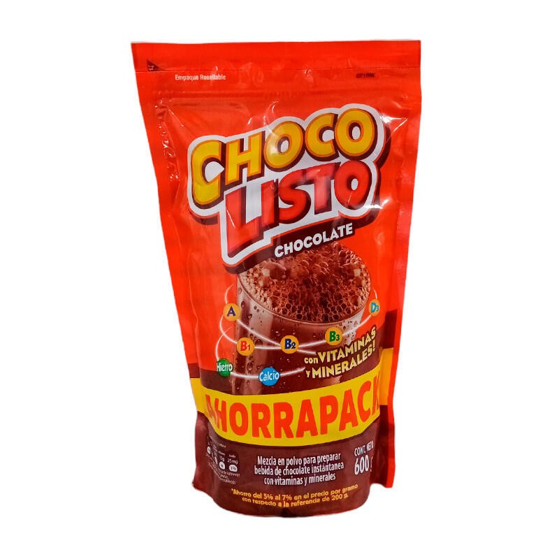 ChocoListo AhorraPack 600gr