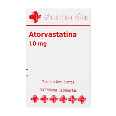 Atorvastatina Momenta 30 Tabletas 10mg