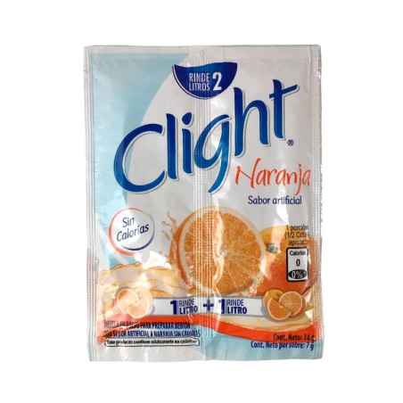 Té Clight Sabor A Naranja 2 Und 14gr