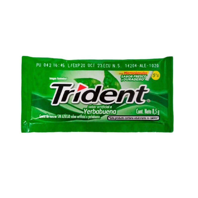 Trident Yerbabuena 5unds 8,5gr