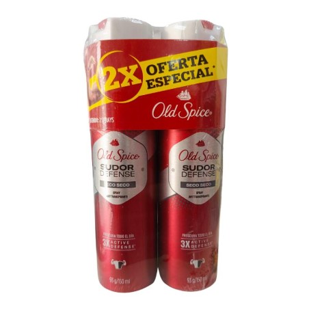 Desodorante Old Spice Sudor Defense X93G X2Uni