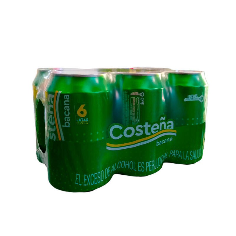 Cerveza Costeña 6unds 330mL