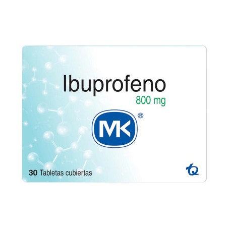 Ibuprofeno Mk Fracción 10 Tabletas 800mg