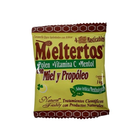 Mieltertos Masticable 4 Tabletas 14gr